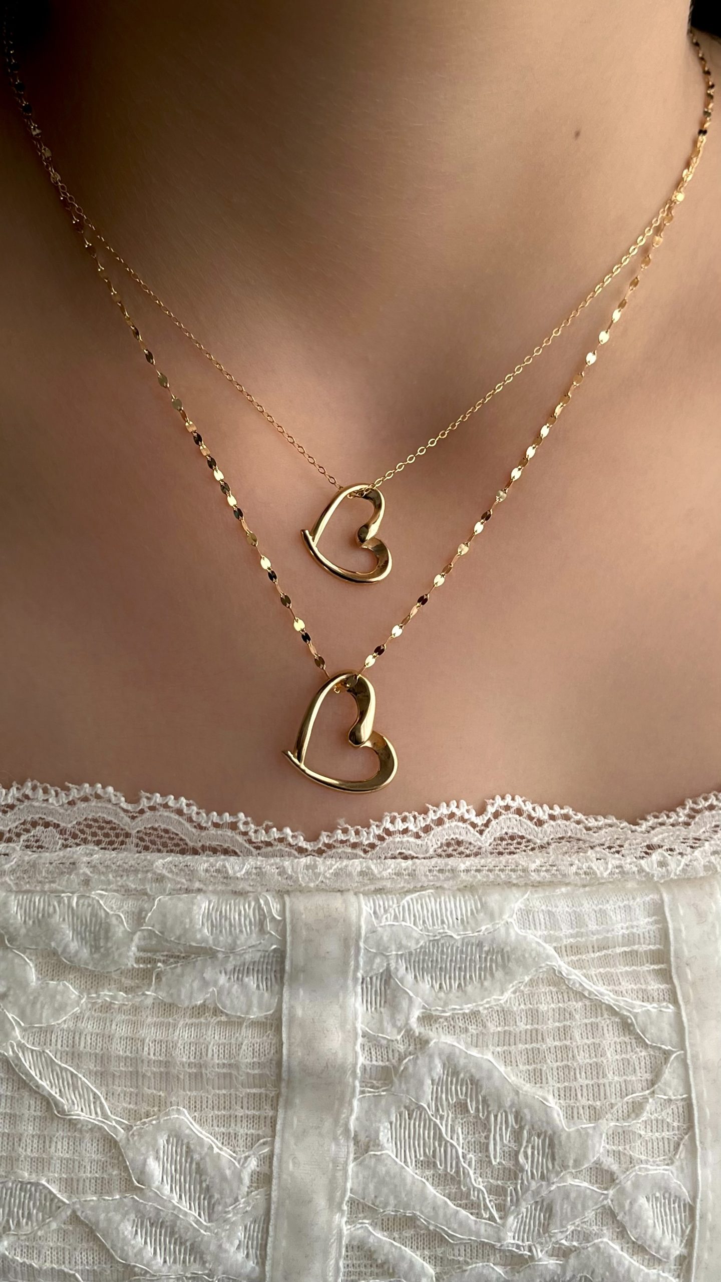 آویز طلا قلب گرازیلا